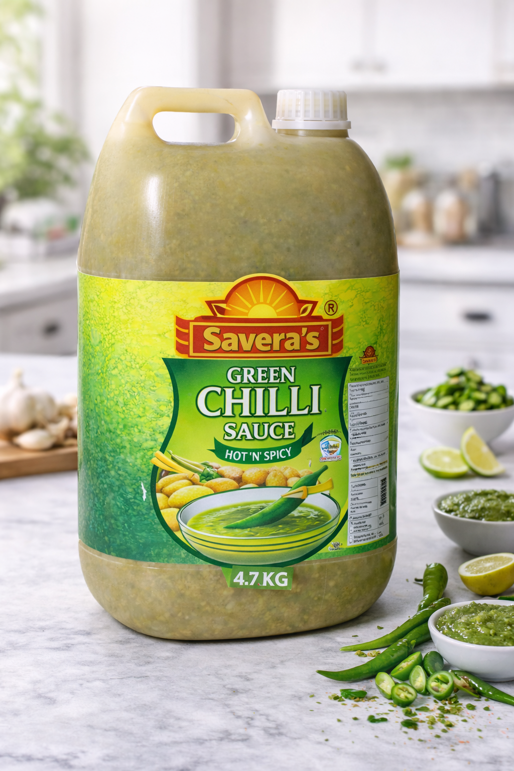 Green Chilli Chutney 4.7kg